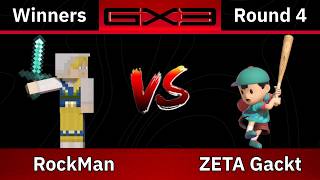 RockMan (Steve) vs ZETA Gackt (Ness) - Winners Round 4 - Ultimate Singles Genesis X3
RockMan vs Gackt at Day 2 of Genesis X3
Smash Ultimate Coaching:
https://metafy.gg/@rockman/sessions
Socials:
https://twitter.com/RockManSSB
https://www.twitch.tv/rockman06 RockMan (Steve) vs ZETA Gackt (Ness) - Winners Round 4 - Ultimate Singles Genesis X3
