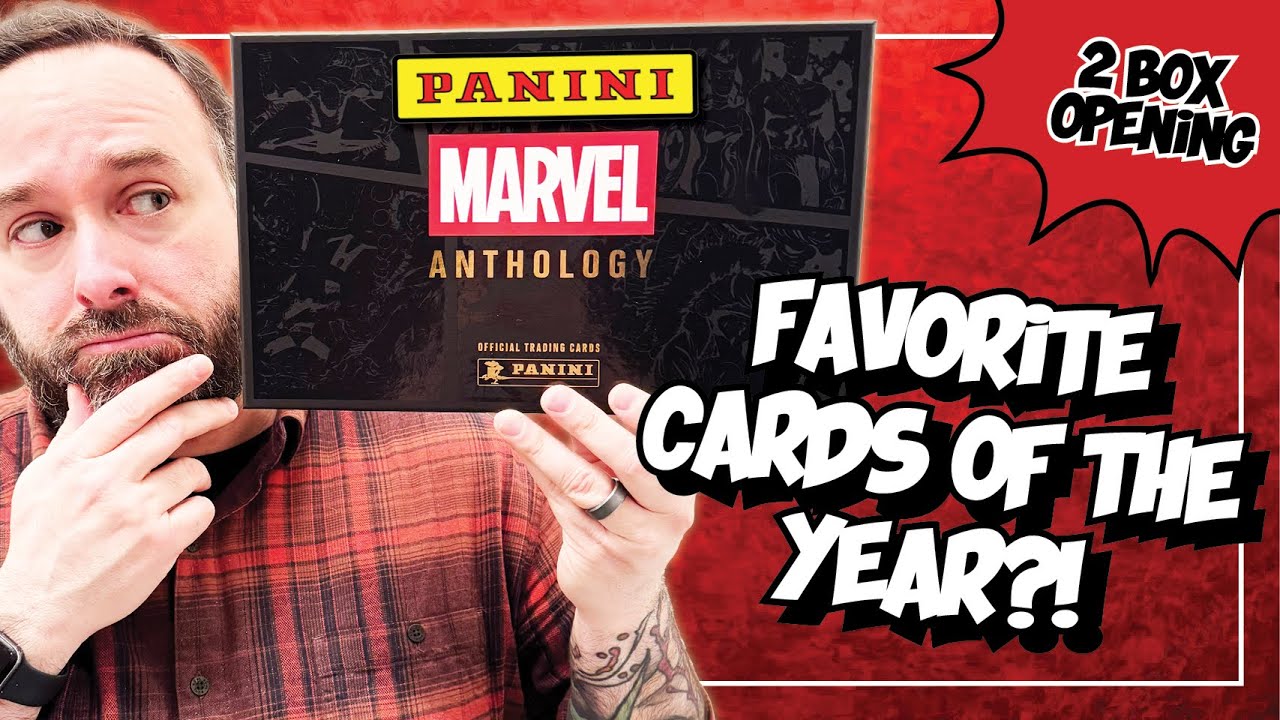 Opening Two More Boxes of Panini Marvel Anthology!