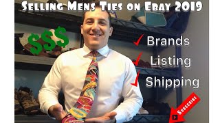 Complete Guide to selling Men's Ties on EBAY 2021