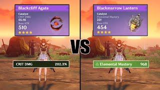 Nefer Best Weapons?? - Em Vs Crit Dmg Weapons Genshin Impact