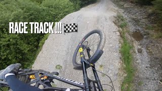 Race Track At Dyfi Bikepark!! (Perfect Conditions)