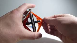 Adding Clipper Oil to Toy Gyroscope. Amazing Results