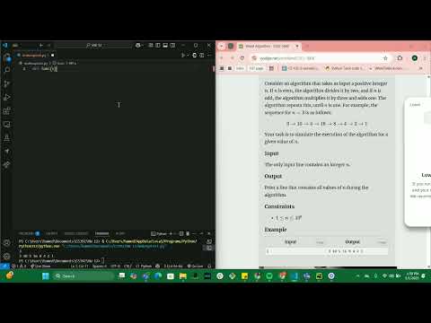 Weird Algorithm | CSES 1068