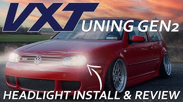 Volkswagen MK4 VXTuning LED Headlights | Review and How To Guide