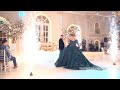 Beautiful afghan first dance green dress Jawid Sharif song Del - Tanweer Videos