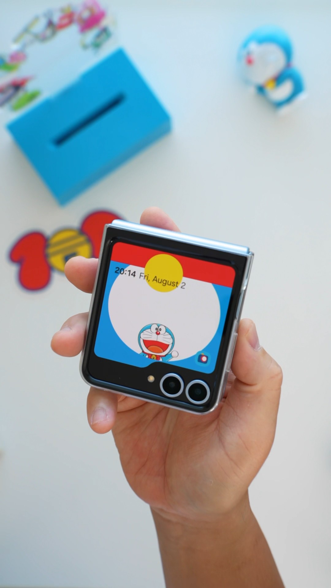 『ドラえもん』+『Galaxy Z Flip 6』 コラボ商品　限定800台 Samsung Galaxy Z Flip 6 Doraemon Edition Unveiled - Gizchina.com