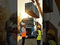 🚛 Volvo FH Loading Massive Heavy Cargo | Ultimate Heavy Haul Transport #Shorts