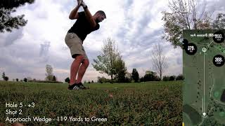 Fore Way Golf Course Effingham IL - Every shot from a 9 hole round  (Blue Tees)