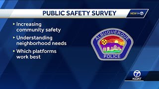 Albuquerque police launch public safety survey