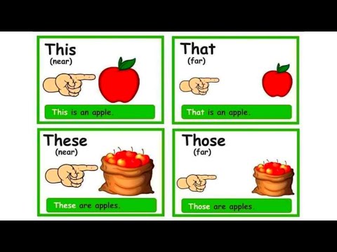 Demonstrative pronouns