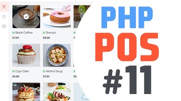 #11 Cart UI | Simple point of sale app in php & javascript | Quick programming tutorial
