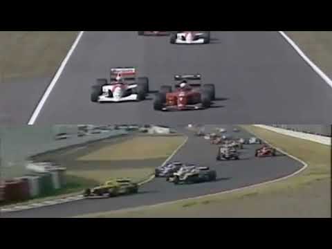 Tom Coronel denkt dat hij Senna is Suzuka 1997