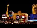 Walking on Las Vegas Strip Night time