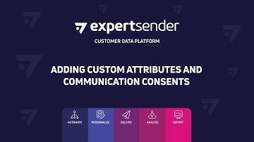 Adding custom attributes and communication consents