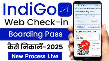 indigo web check in domestic online | web check indigo | indigo boarding pass online | indigo flight
