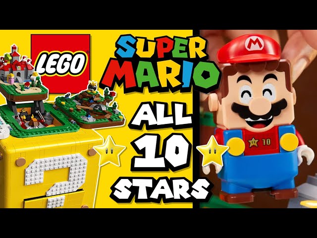 Lego items: Lucky Blocks from Super Mario by Gamerartplayer12
