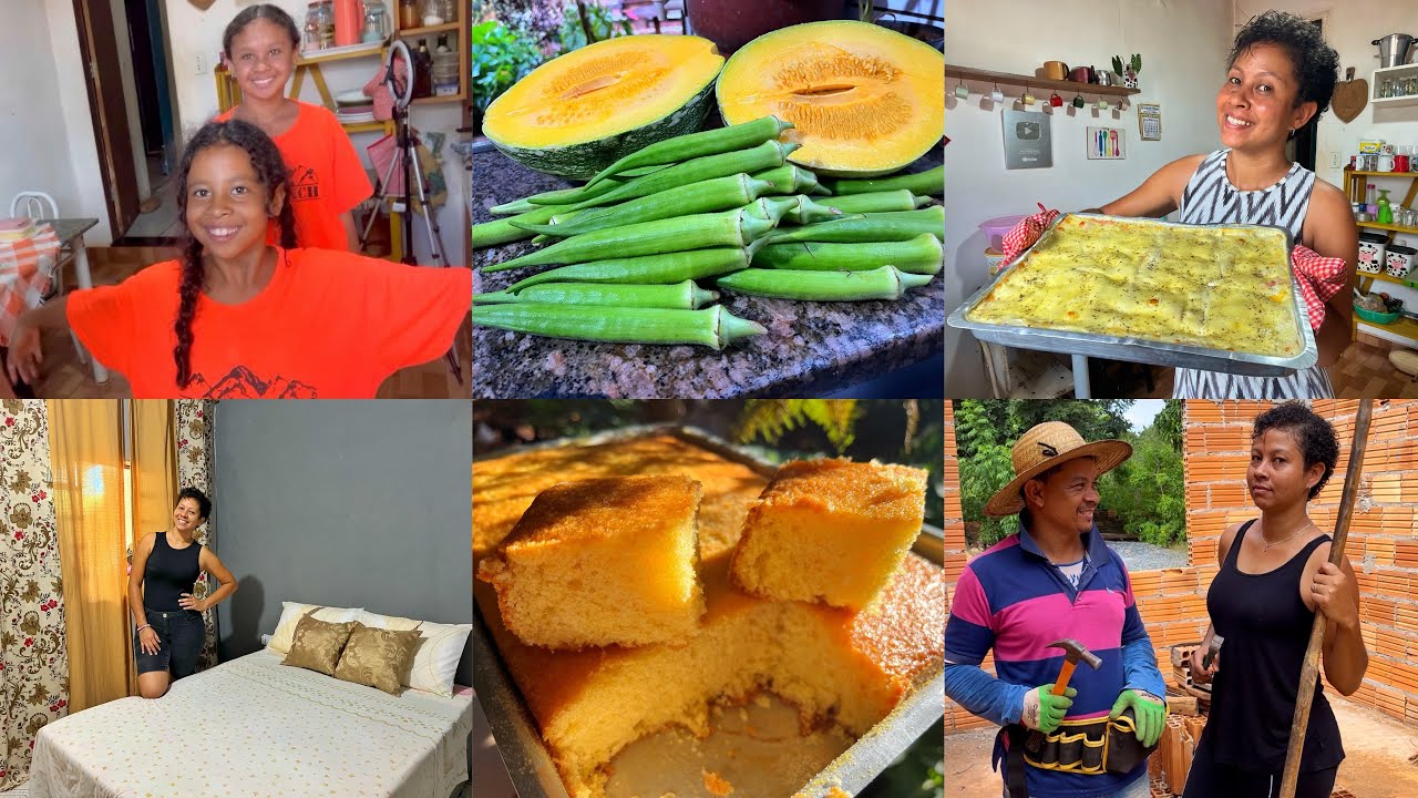 VLOG| COZINHANDO COM AMOR PRA FAMÍLIA| MINHAS FILHAS AMAM ISSO🥹ATUALIZAÇÃO DA NOSSA CASA NOVA!