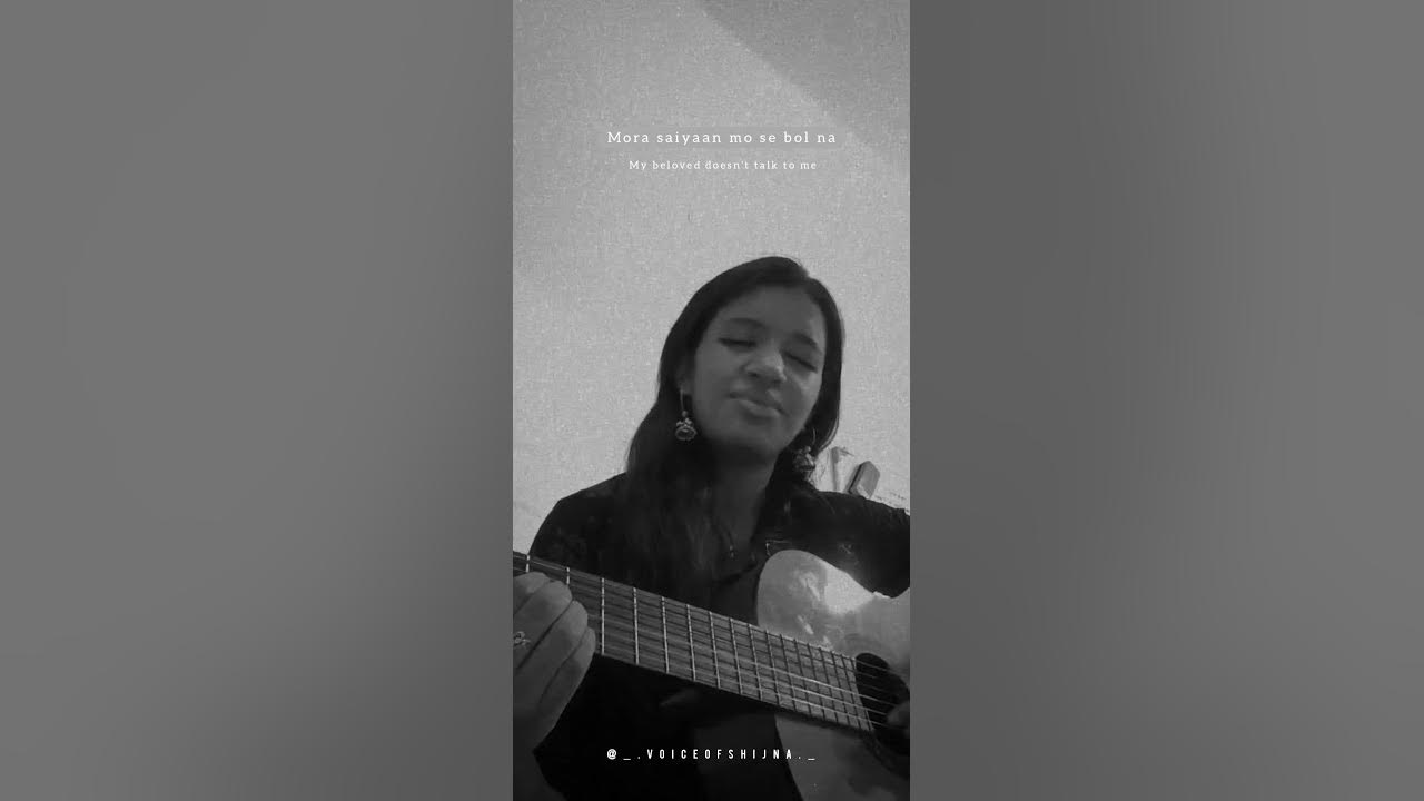 Mora Saiyaan Mose Bole Na (Cover)| Khamaj - Shafqat Amanat Ali | Shijna Pramod #shorts