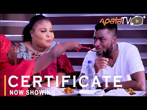 Certificate Latest Yoruba Movie 2022 Drama Starring Ibrahim Chatta | Ireti Osayemi | Olaiya Igwe