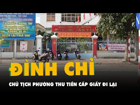 Video Chủ tịch P.Tấn Tài, Ninh Thuận bị tạm đình chỉ công... - youtube