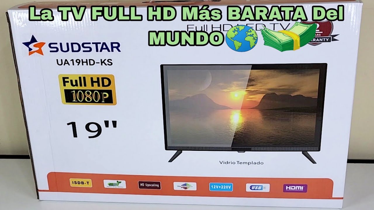 SUDSTAR Full HD 19 Portable TV at 12v and 220v. Is it a good option? 