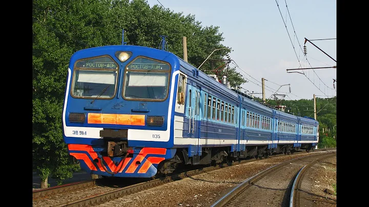 ZDSimulator.Пригородный электропоезд №6155 с ЭД9м сообщением Ростов Главный - Сулин