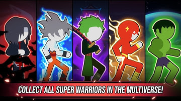 Super Stickman Dragon Warriors - Gameplay Walkthrough Part 1 - Tutorial (iOS, Android)