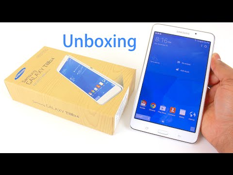 Samsung Galaxy Tab 4 7.0 Unboxing | and Setup