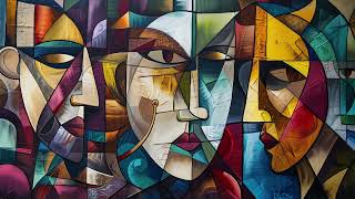 4K Cubism TV Wall Art With Ambient Music - Ambience Cubism Art #ambience #tvwallart #screensaver