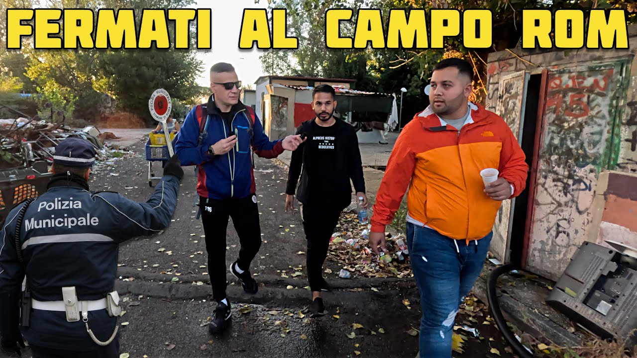 Fermati per Entrare al Campo Rom di Via di Salone
