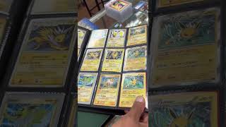 Jolteon Binder! #pokémon #pokemoncard