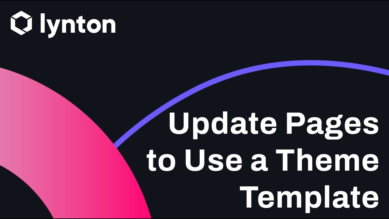 How to Update Pages to Use a HubSpot Theme Template
