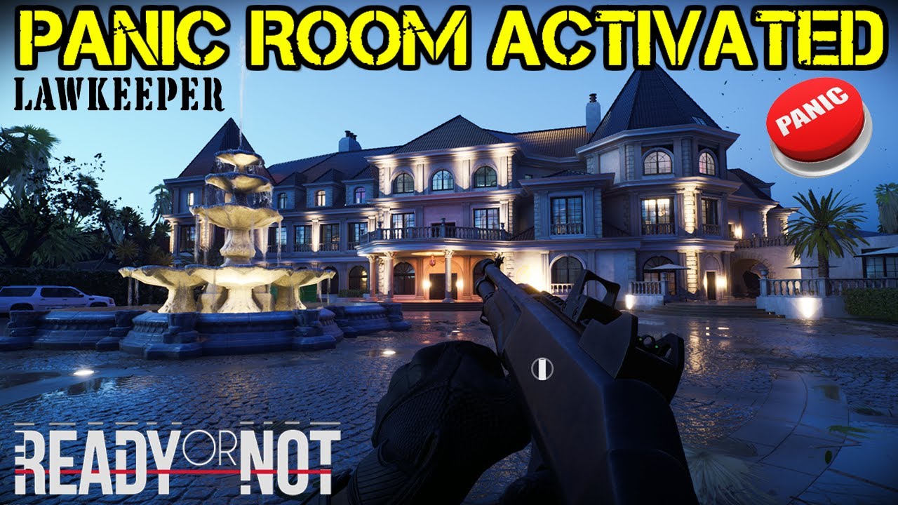 READY OR NOT | PANIC ROOM ACTIVATED | HOME INVASION AT THE MANOR ...