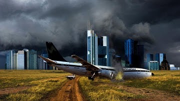 Aircraft crash - Manipulation - Speedart (#Photoshop CS6) | Hamayer