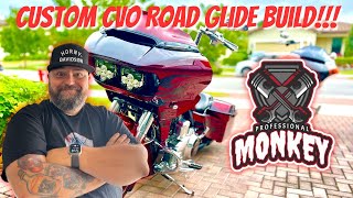 She's Finished! Custom Harley Davidson Road Glide Bagger Build! by Professional Monkey 26,247 views 3 months ago 34 minutes