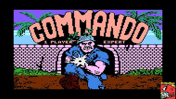 Commando (Expert) [ATARI 8-BIT] 74,500