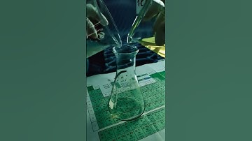 Blue Glowing Water Experiment #asmr #experiment #trending