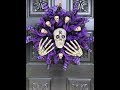 How to make a Dollar tree Halloween wreath