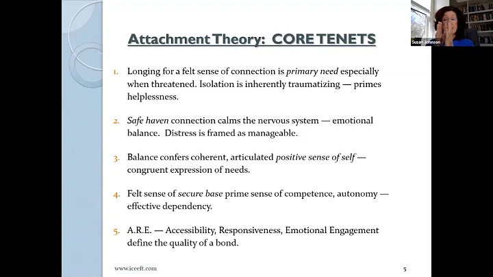 VIDEO: Sue Johnson Explains Attachment Theory in 9...