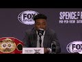 Watch the full press conference for Porter vs Spence Jr. from Los Angeles | PBC ON FOX