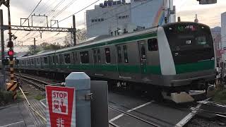 埼京線E233系7000番台ハエ105編成各停新宿行
