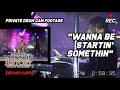 &quot;Wanna Be Startin&#39; Somethin&quot; Sugarfoot DRUM CAM [split screen] - HIStory Tour