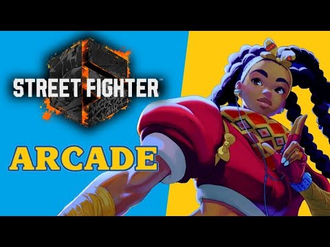 STREET FIGHTER 6  Modo Arcade de todos os personagens 