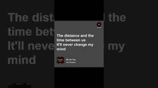 Die For You  theweeknd song s