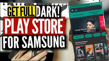 Enable Play Store Dark Theme on Any Samsung Galaxy device V2 | No Root required | Exclusive! #12