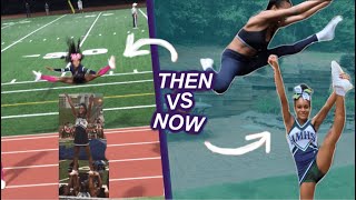 I TRIED CHEERLEADING FOR THE FIRST TIME IN 2 YEARS