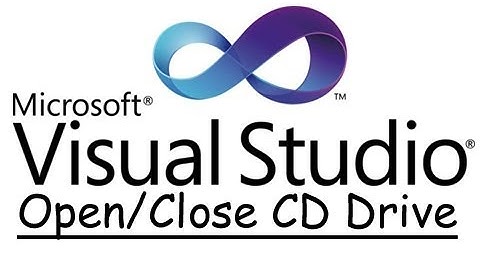VB.NET - Open/Close the CD Drive