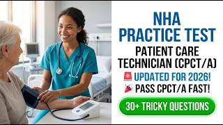 Pass the NHA CPCT Exam Fast 2026 Patient Care Technician Practice Test and Study Guide