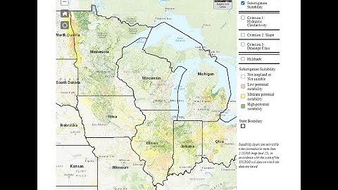 Subirrigation Suitability Tool Tutorial