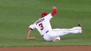 SF@WSH: Cabrera makes sliding stop to retire Pagan